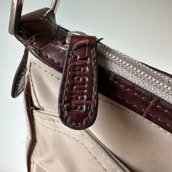 Elegant Tan and Brown Shoulder Bag - Picture 3 of 7